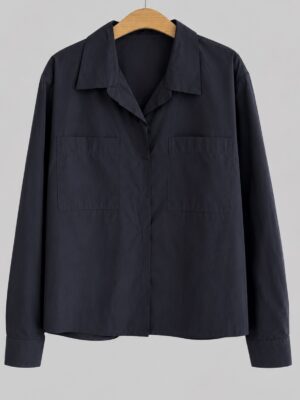 Susanne Brommer Taffeta twin-pocket shirt