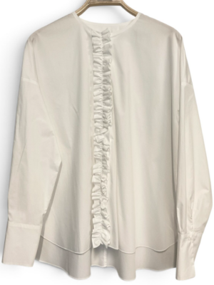 Susanne Brommer Ruffle Blouse