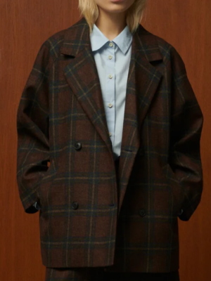 BELLEPIÈCE  Plaid Coat