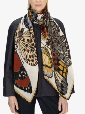 Inoui Editions Papillons scarf