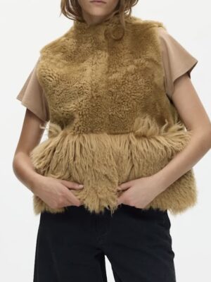 Rabens Saloner Channe shearling vest